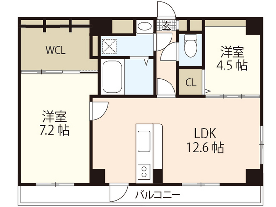 グランシャルム皆実町