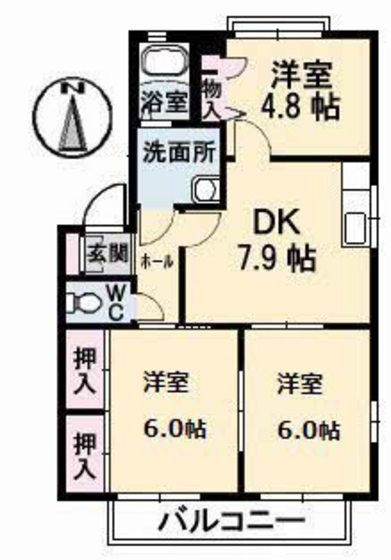 ハイツ西光寺 B棟