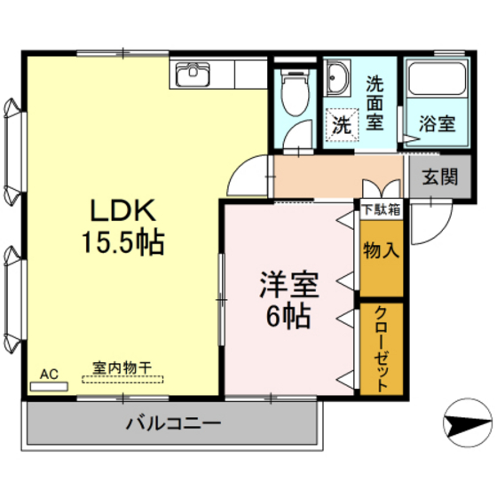 レヂデンス岡田 C