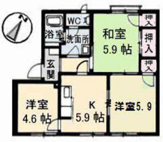 フレグランス宮郷 C棟