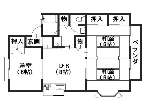 セジュール野北C棟