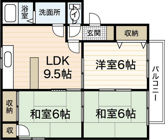 セジュール加美B棟