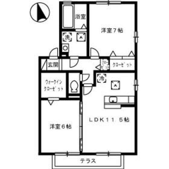 リビングタウン岩国A棟