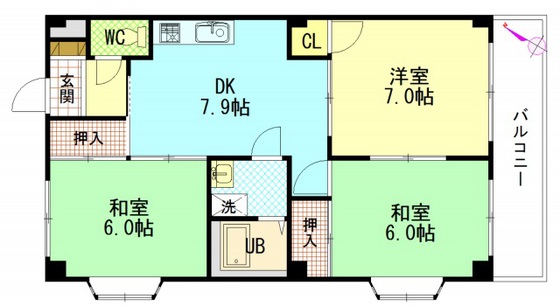 セントラルリバーB棟