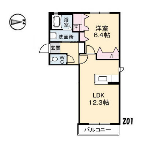 シェソワSATSUNO  D棟