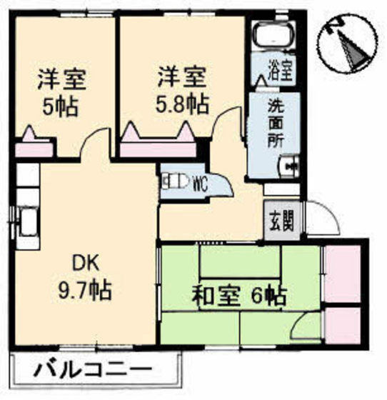 グリーンハイツ B棟