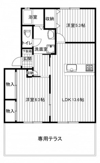 サニーハイツ藤井B棟