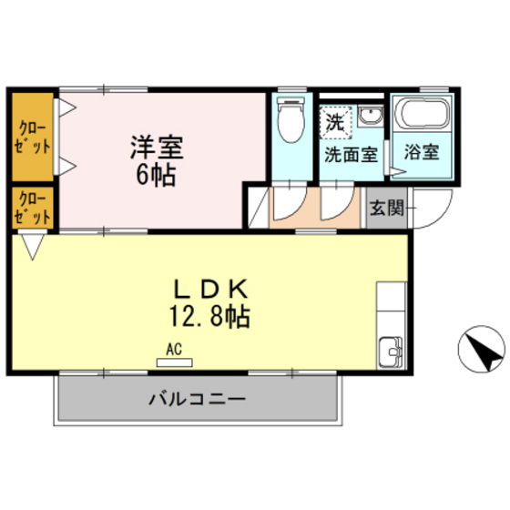 エバーグリーンハイツ B棟