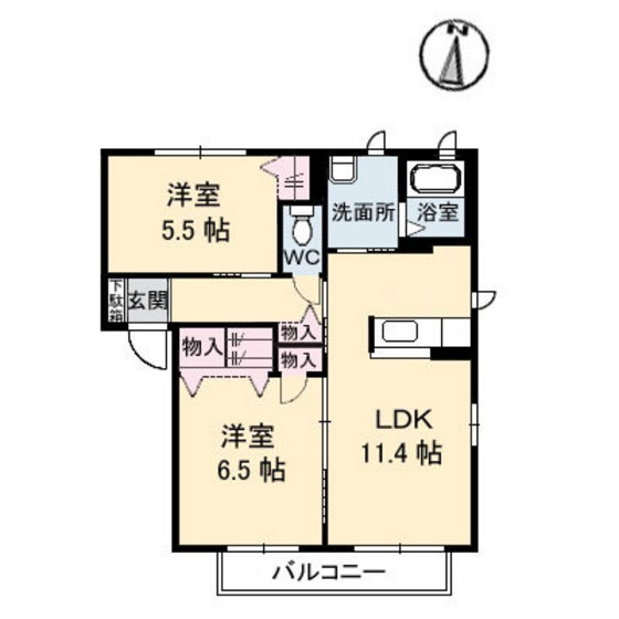 ビューヒルズ若野 B棟