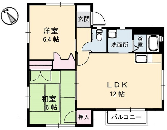 シャーメゾン矢野 B棟