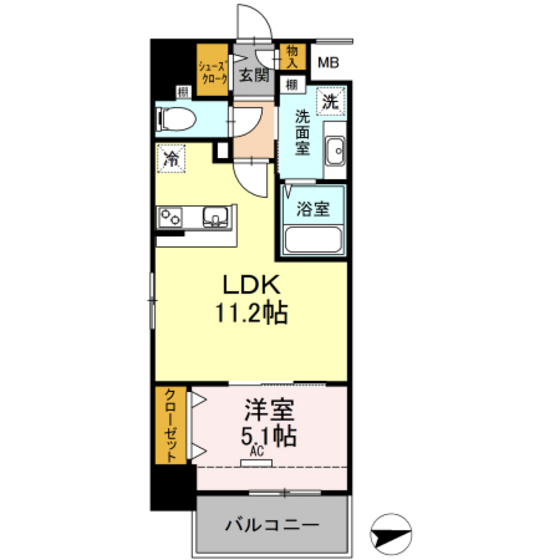 グランソレイユ ナカスジ