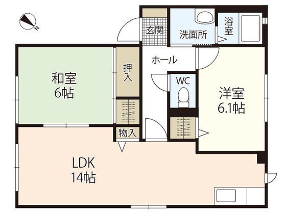 シャルマン高須 A棟