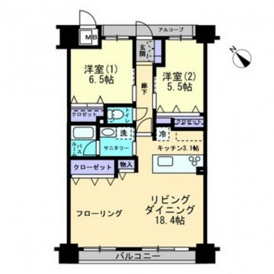 アルファスマート庭瀬駅前