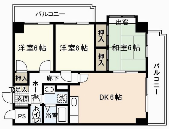 パラシオン舟入