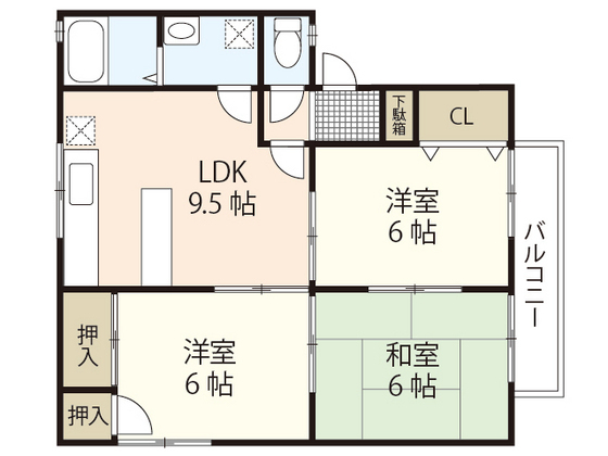 セジュール加美 A棟