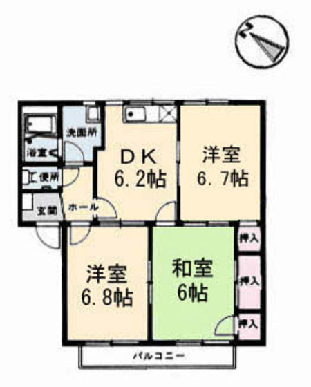 フレグランス大幸 A棟