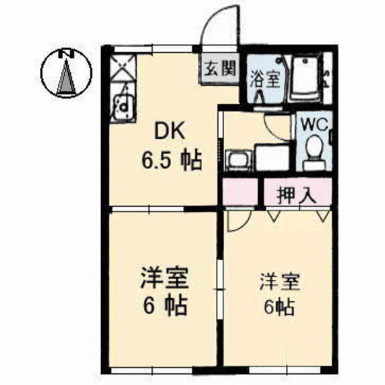 チューリップハイツ A棟