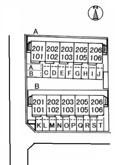 チューリップハイツ A棟