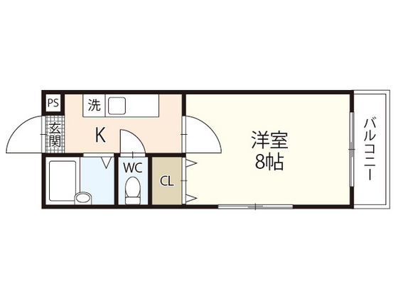 サンハイツ岡大Ⅱ