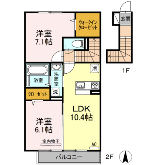 グラシューヴェルジェ A棟