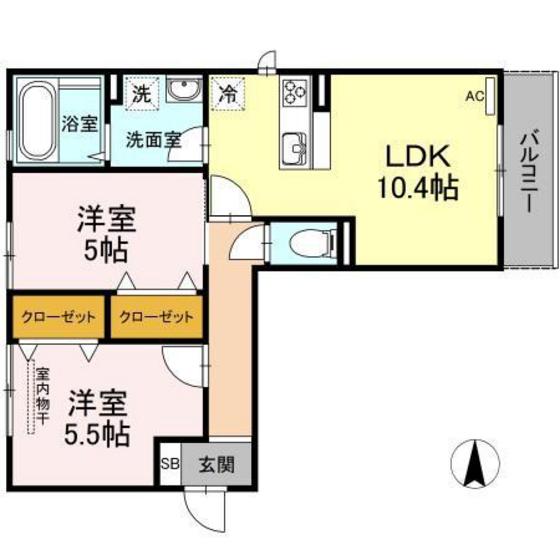 セカンドコート B棟