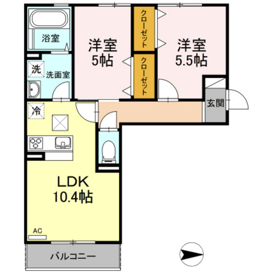 セカンドコート B棟