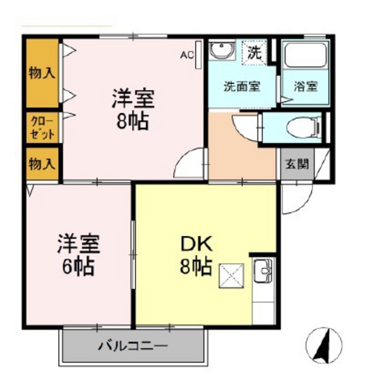 メゾンプリネール B棟