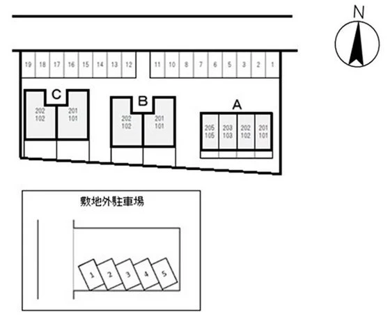 パークサイドなんば A