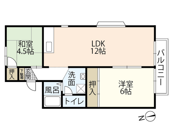 セジュール庚午 B棟