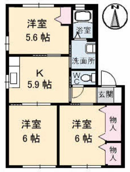 シャーメゾン ジョリー・オー Ⅱ番館