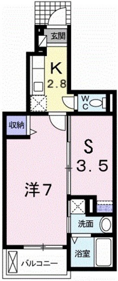 メゾン ド ペルレ 住村 Ⅰ