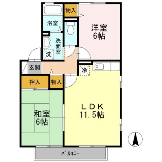 アリッサム21 A棟