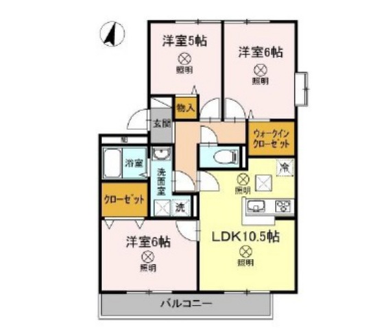 ハイカムールウエストリバー A棟