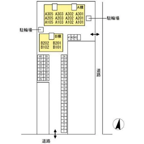 ハイカムールウエストリバー A棟