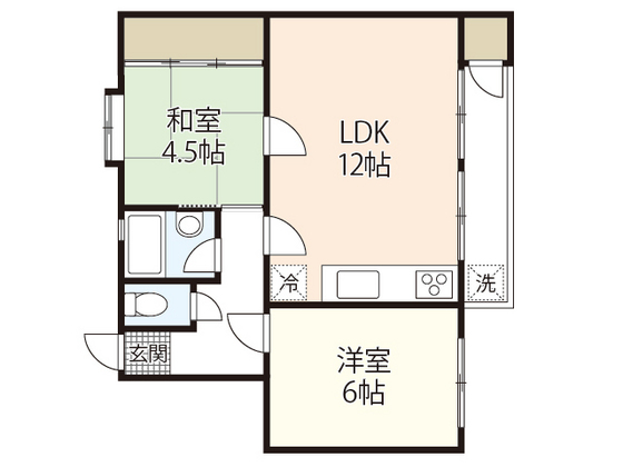 鈴が台団地分譲住宅G棟