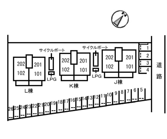 フレベールメゾン J棟