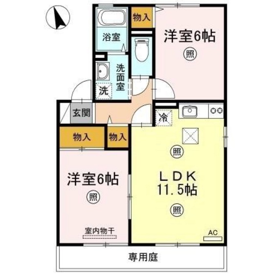 シャトレアン津高 C棟