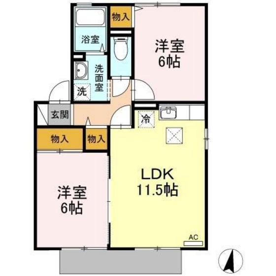 シャトル春水 E棟