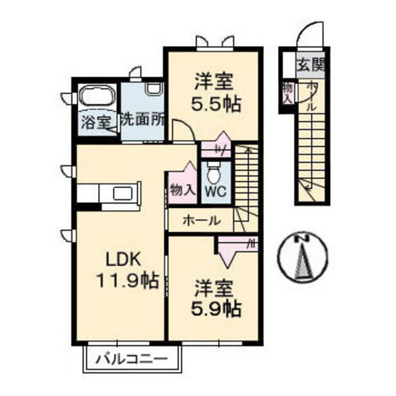 シャン・ド・フルール B棟