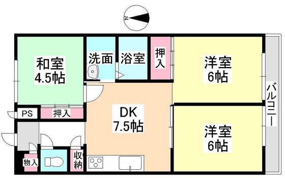 オルセーメゾン山川C棟