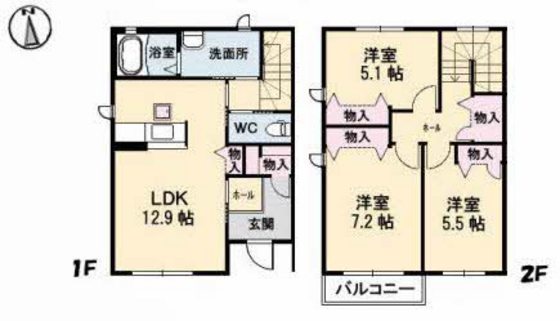 ラヴィール ド ソレイユ B棟