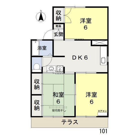 リベルテひらたA棟