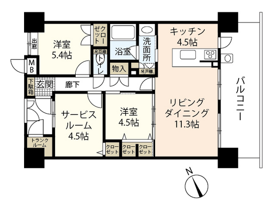 ウイング三滝観音台
