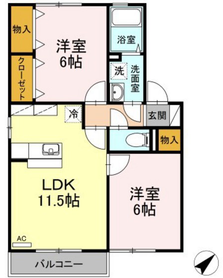 メルベーユコート A棟