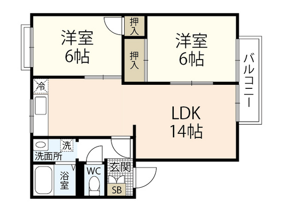 瀬野ハイライフタウン C棟