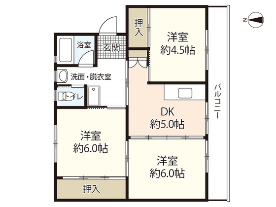 ビレッジハウス井口6号棟