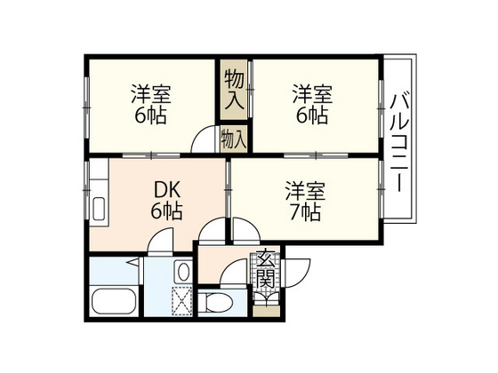 コスモハイツ三戸B