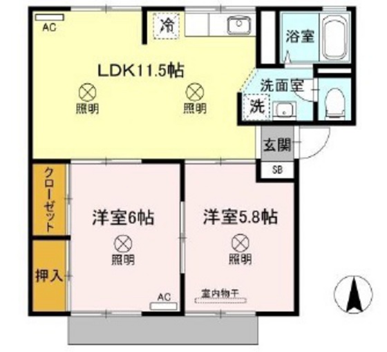 シャンポールききょう B棟