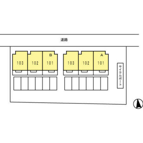 ラフィーネ下中野 A棟