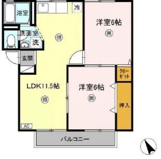 プレジール小野 E棟